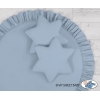 Set de 2 Coussins Bleu Pastel
