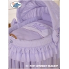 4 pcs Ensemble Linge pour Berceau de Bébé