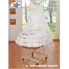 4 pcs Ensemble Linge pour Berceau de Bébé