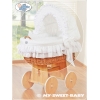4 pcs Ensemble pour Berceau de Bébé
