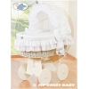 4 pcs Ensemble pour Berceau de Bébé