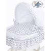 4 pcs Ensemble pour Berceau de Bébé avec Canopy Hannah