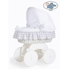 4 pcs Ensemble pour Berceau de Bébé avec Canopy Hannah