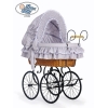 4 pcs Ensemble pour Berceau de Bébé Rétro Victoria