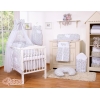 5 pcs Ensemble Housses de couette et d'oreiller pour lit bébé 120x60 140x70cm