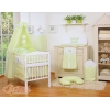 7pcs Ensemble Linge Ciel Tour de Lit Bébé Vert Prince / Princess