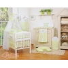7pcs Ensemble Linge Ciel Tour de Lit Bébé Vert Prince / Princess