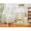 7pcs Ensemble Linge Ciel Tour de Lit Bébé Vert Prince / Princess