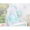 7pcs Ensemble Lit Bébé Ciel Tour de Lit Menthe Prince / Princess