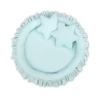 Baldaquin Suspendu + Nid à Volants + Oreillers Menthe