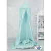 Baldaquin Suspendu + Nid à Volants + Oreillers Menthe