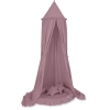 Baldaquin Suspendu + Nid à Volants + Oreillers Violet Pastel