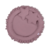 Baldaquin Suspendu + Nid à Volants + Oreillers Violet Pastel