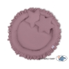 Baldaquin Suspendu + Nid à Volants + Oreillers Violet Pastel