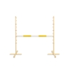 Barre d'obstacle HOBBY HORSE 120 cm Jaune
