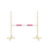 Barre d'obstacle HOBBY HORSE 120 cm Rose
