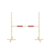 Barre d'obstacle HOBBY HORSE 120 cm Rouge