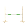 Barre d'obstacle HOBBY HORSE 160 cm X 120 cm  Vert