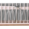 Cache-sommier 140x70 cm Anthracite Cœurs