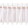 Cache-sommier Décoratif pour Berceau 120x60 cm - Hanging Hearts Blanc Cœurs