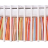 Cache-sommier Décoratif pour Berceau 120x60 cm - Hanging Hearts Orange Cœurs