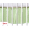 Cache-sommier Décoratif pour  Lit Bébé 70x140 cm Vert Cœurs