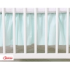 Cache Sommier pour Lit Bébé 140x70 cm Menthe Prince / Princess