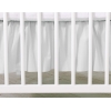 Cache Sommier pour Lit Bébé 60x120 cm Gris Prince / Princess