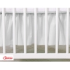 Cache Sommier pour Lit Bébé 60x120 cm Gris Prince / Princess