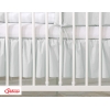 Cache Sommier pour Lit Bébé 60x120 cm Gris Prince / Princess