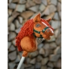 Cheval Bâton Châtaigne A4