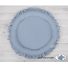 Ciel de Lit à Suspendre Au Plafond avec Nid Bleu Pastel