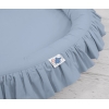 Ciel de Lit à Suspendre Au Plafond avec Nid Bleu Pastel