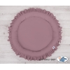 Ciel de Lit à Suspendre Au Plafond avec Nid Violet Pastel