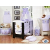 Ciel de Lit Bébé avec Fleche Lila Voile Bonne Nuit