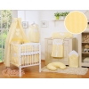 Ciel de Lit Bébé en Tissu Cœurs