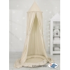 Ciel de Lit Bébé Enfant à Suspendre Au Plafond avec Nid Beige