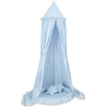Ciel de Lit Bébé Enfant à Suspendre Au Plafond avec Nid et Oreillers Bleu