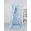 Ciel de Lit Bébé Enfant à Suspendre Au Plafond avec Tapis Bleu