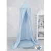 Ciel de Lit Bébé Enfant à Suspendre Au Plafond avec Tapis Bleu
