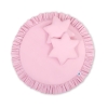 Ciel de Lit Bébé Enfant à Suspendre Au Plafond avec Tapis et Coussins Rose