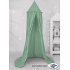 Ciel de Lit Bébé Enfant à Suspendre Au Plafond Vert Pastel