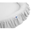 Ciel de Lit pour Enfants Baldaquin avec Nid Gris