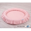 Ciel de Lit pour Enfants Baldaquin avec Nid Rose Poussiéreux