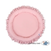 Ciel de Lit pour Enfants Baldaquin avec Nid Rose Poussiéreux