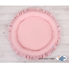 Ciel de Lit pour Enfants Baldaquin avec Nid Rose Poussiéreux