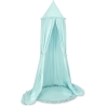 Ciel de Lit pour Enfants Baldaquin avec Tapis Menthe