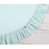 Ciel de Lit pour Enfants Baldaquin avec Tapis Menthe