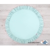 Ciel de Lit pour Enfants Baldaquin avec Tapis Menthe