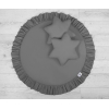Ciel de Lit Tente avec Tapis et Coussins Anthracite